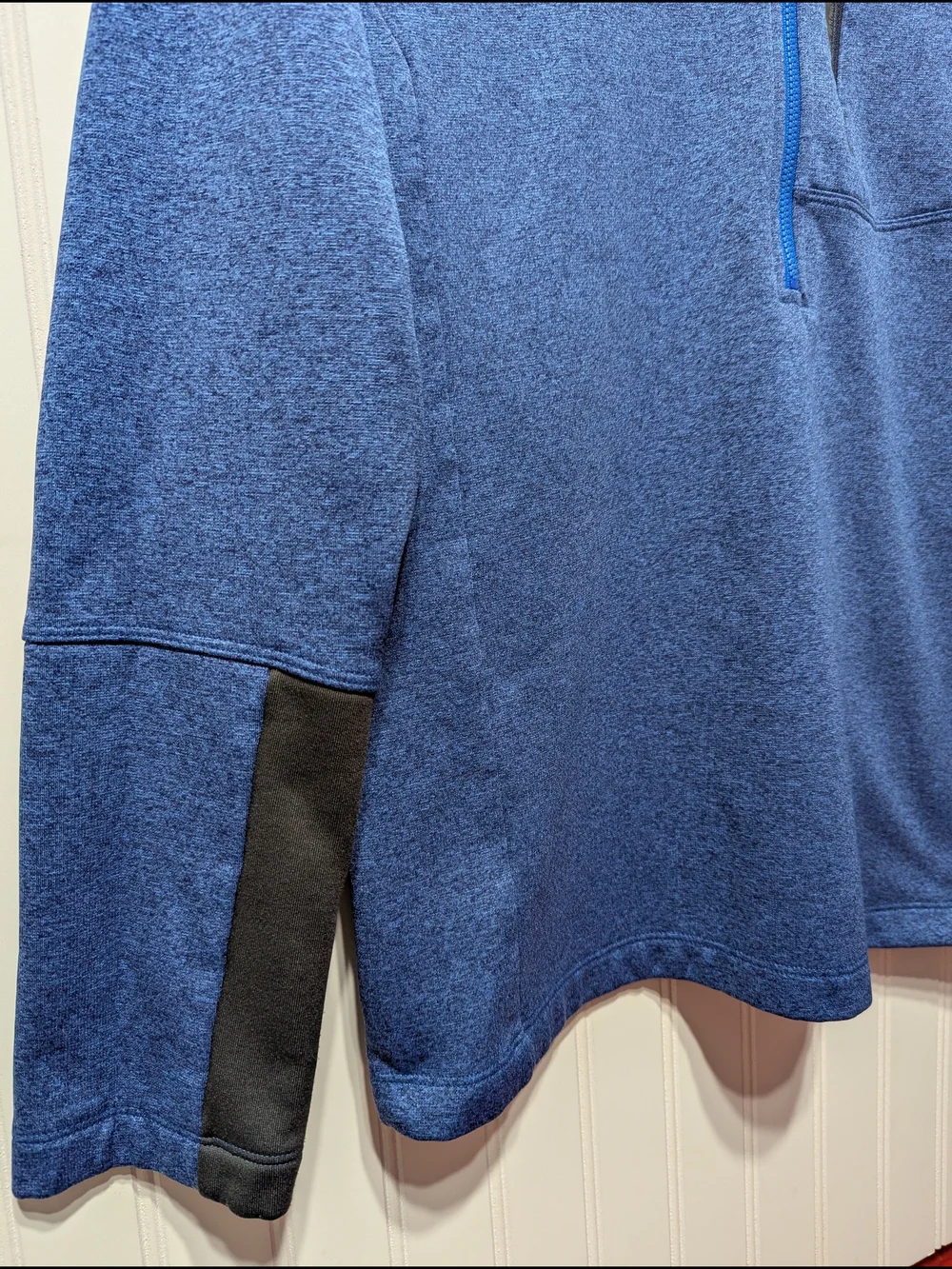 The North Face Men's Blue Quarter Zip Fleece Pullover